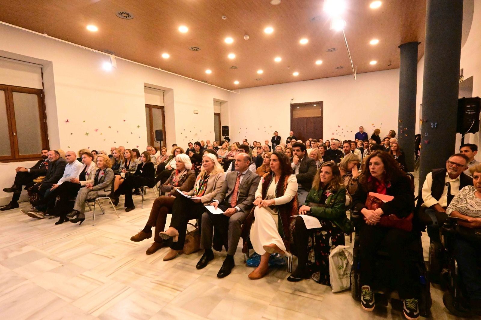 Militantes del PP, en un acto celebrado el jueves.