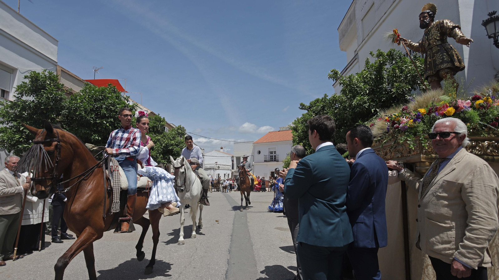 Fotos de la procesión de San Isidro Labrador en Los Barrios Fotos de la procesión de San Isidro Labrador en Los Barrios