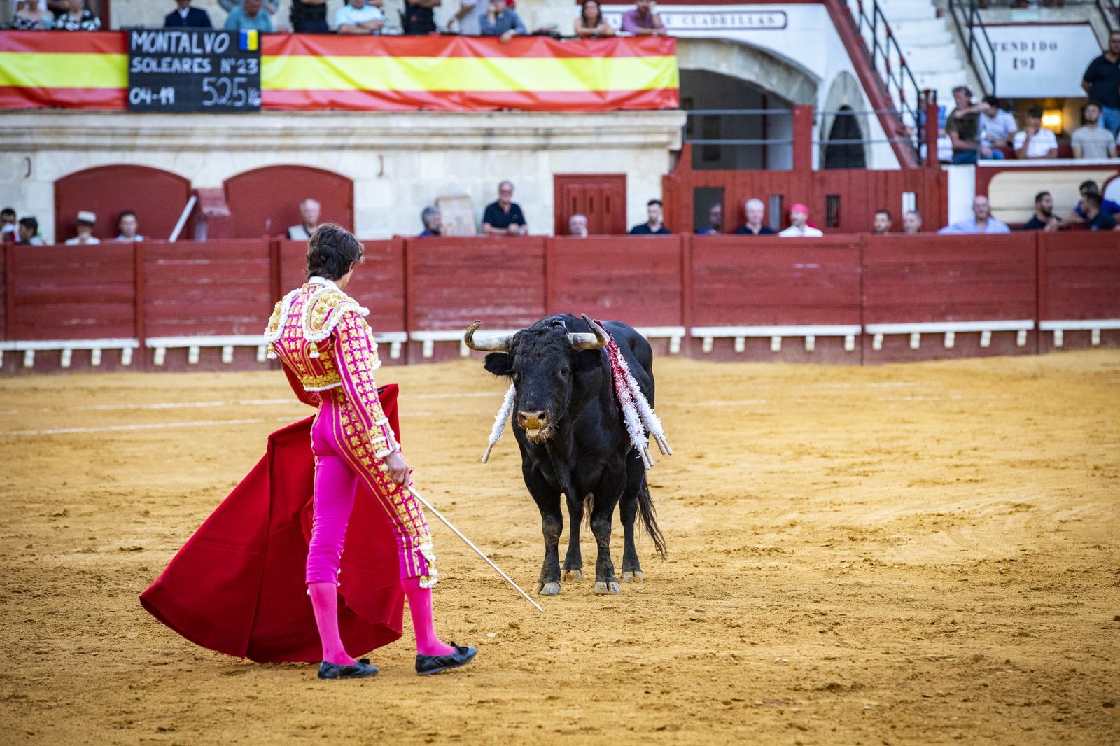 Diego Urdiales, Sebastián Castella y Daniel Luque, en la plaza de toros de El Puerto