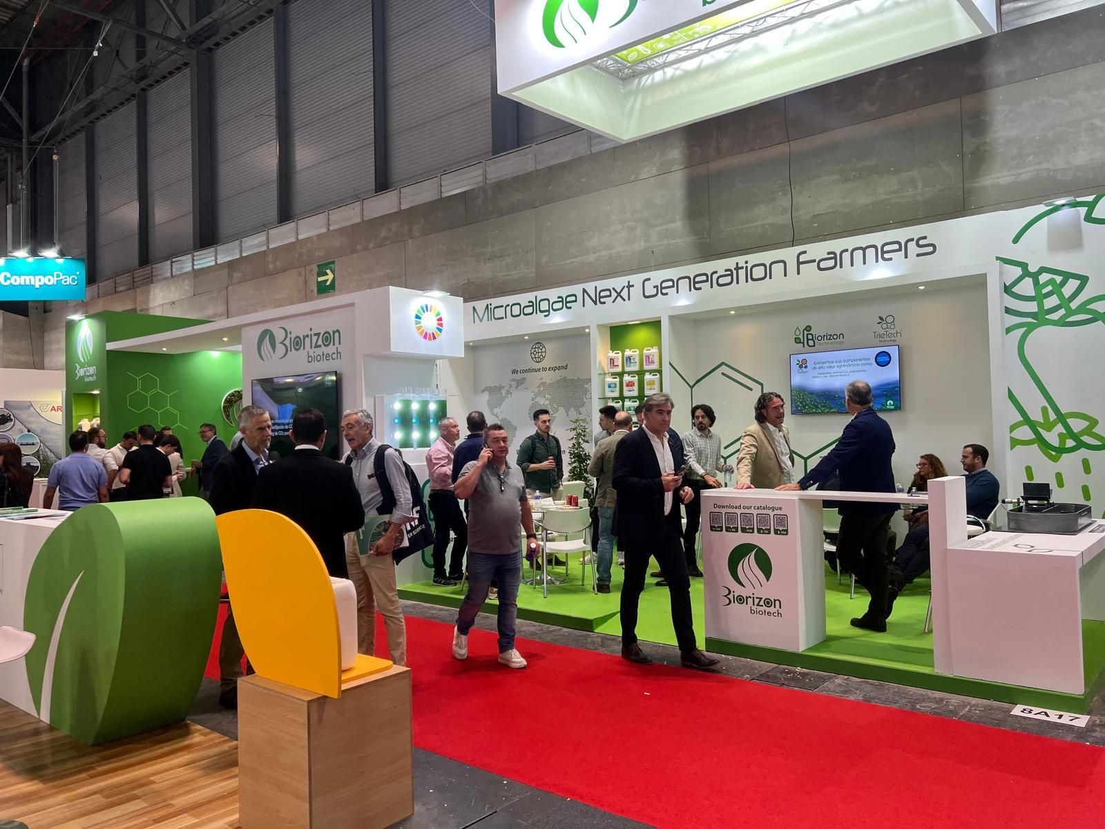 Estand de Biorizon en Fruit Attraction.