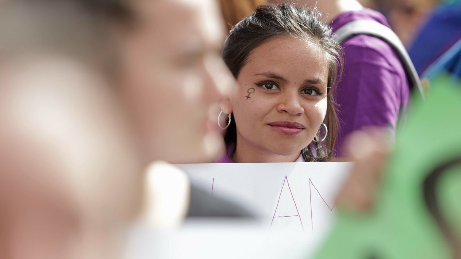 Imágenes de la manifestación  por el Día de la Mujer en Algeciras