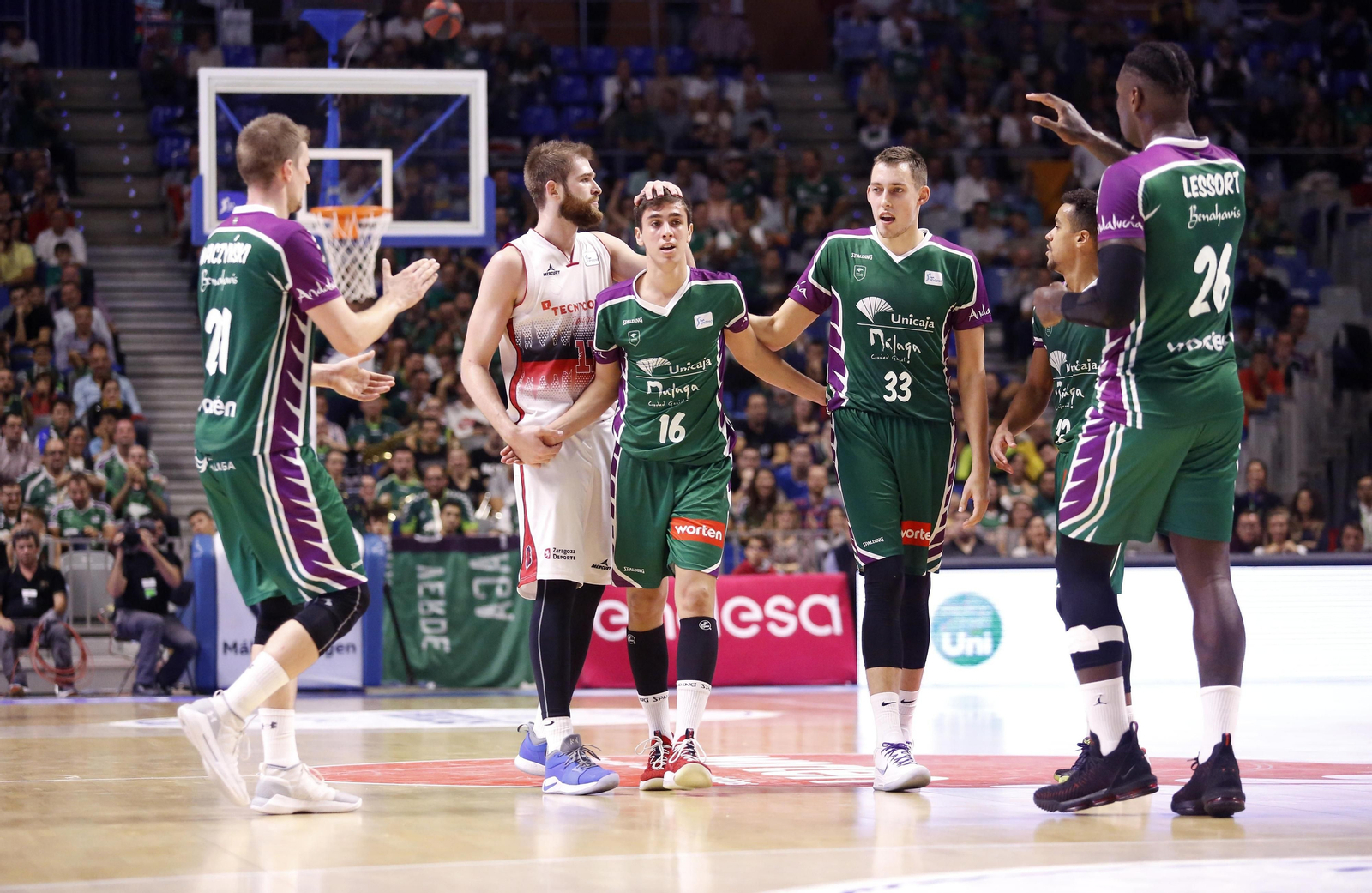 Los cinco años de Adam Waczynski en el Unicaja, en fotos