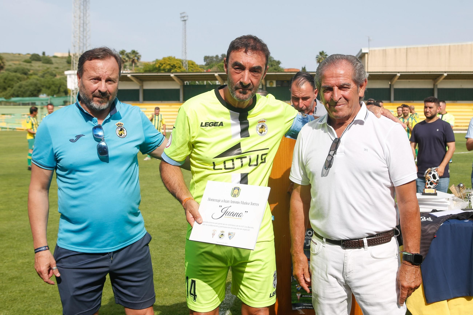 Las fotos del homenaje a Juano en Los Barrios Las fotos del homenaje a Juano en Los Barrios