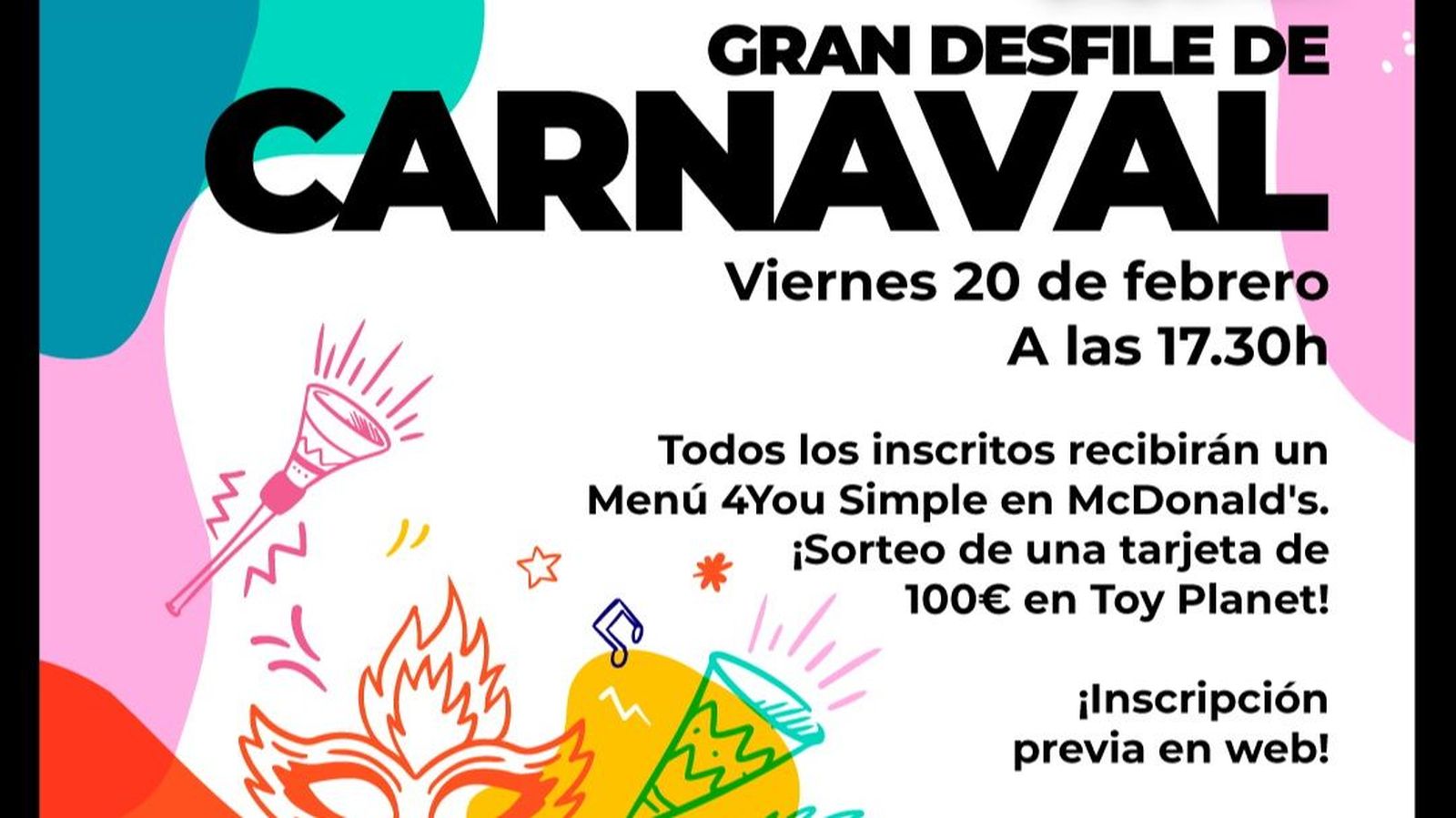 Gran Sur celebra su desfile de Carnaval