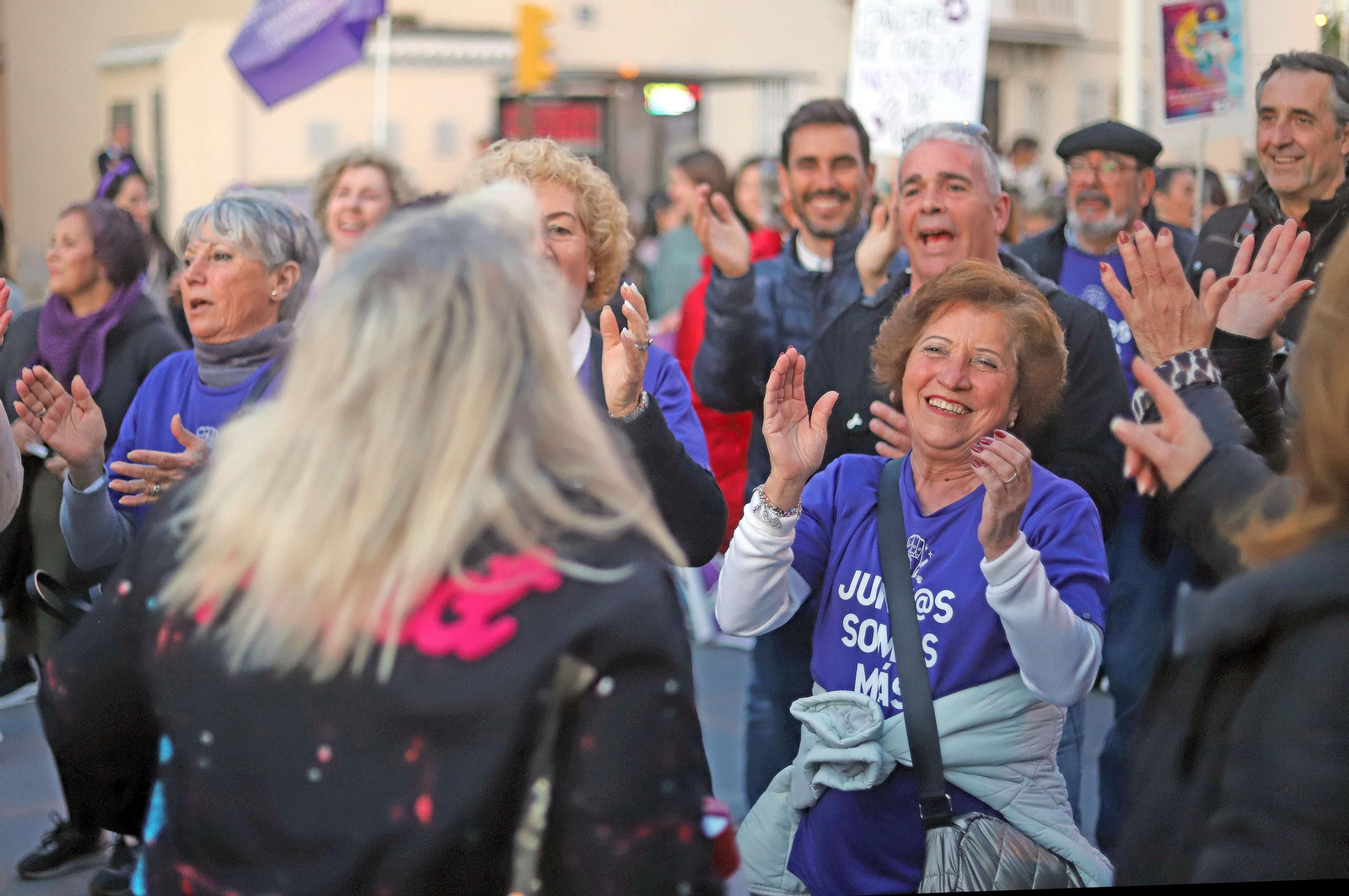 Imágenes de la manifestación del 8 de marzo, Día Internacional de la Mujer