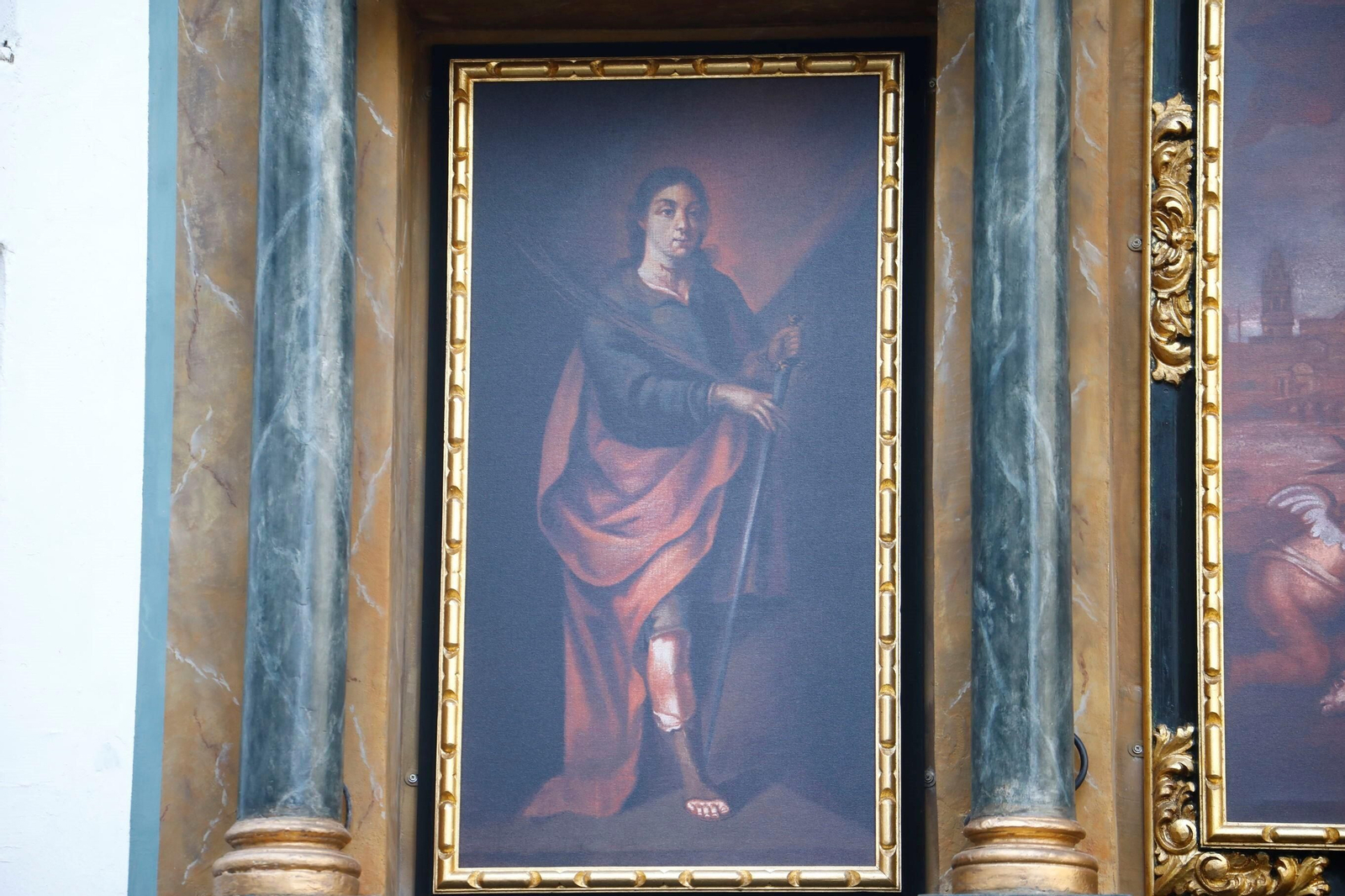 El retablo de San Rafael de la calle Lineros de Córdoba, en imágenes