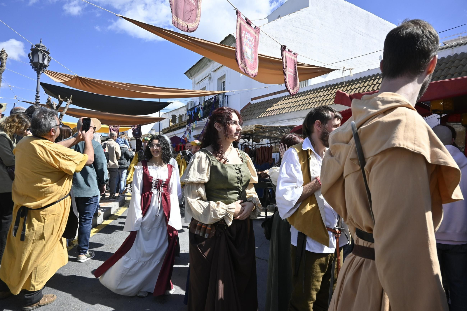 Las mejores imágenes de la Feria Medieval del Descubrimiento en Palos de la Frontera 2025