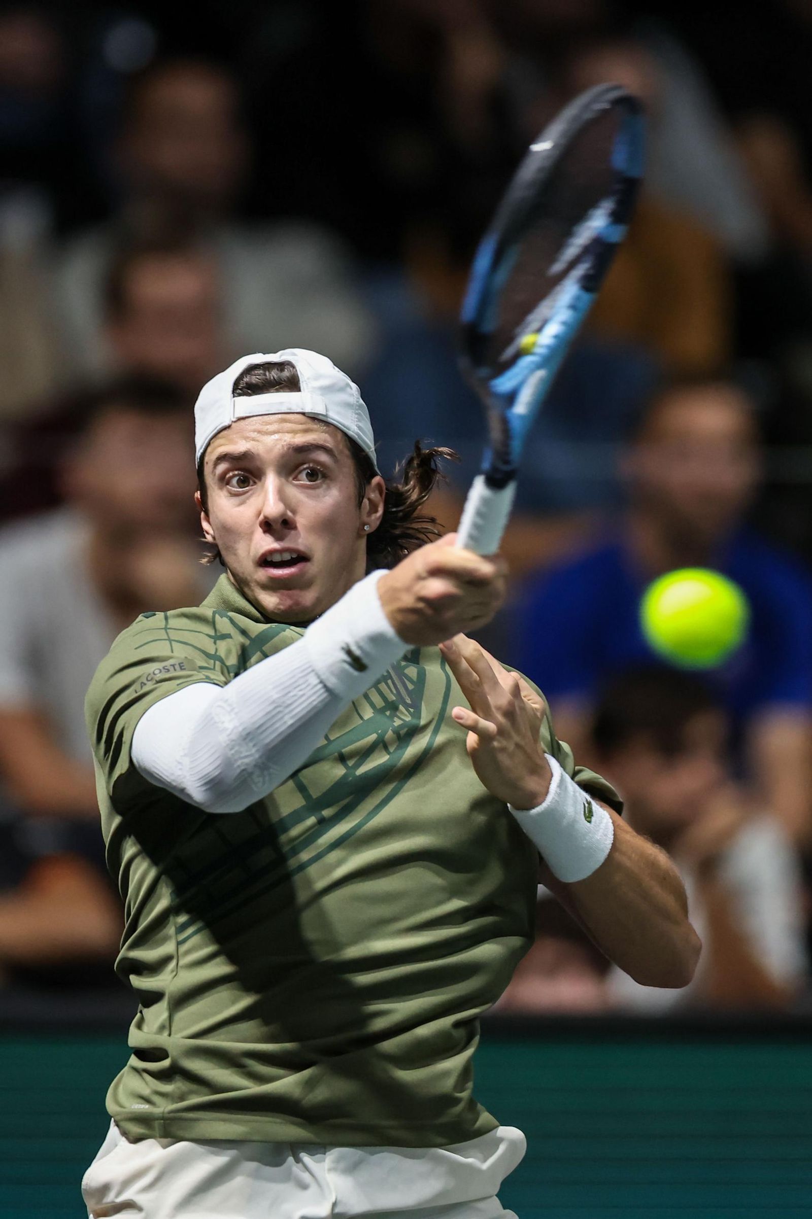 Alejandro Davidovich-Arthur Cazaux del Masters 1000 de París, en fotos