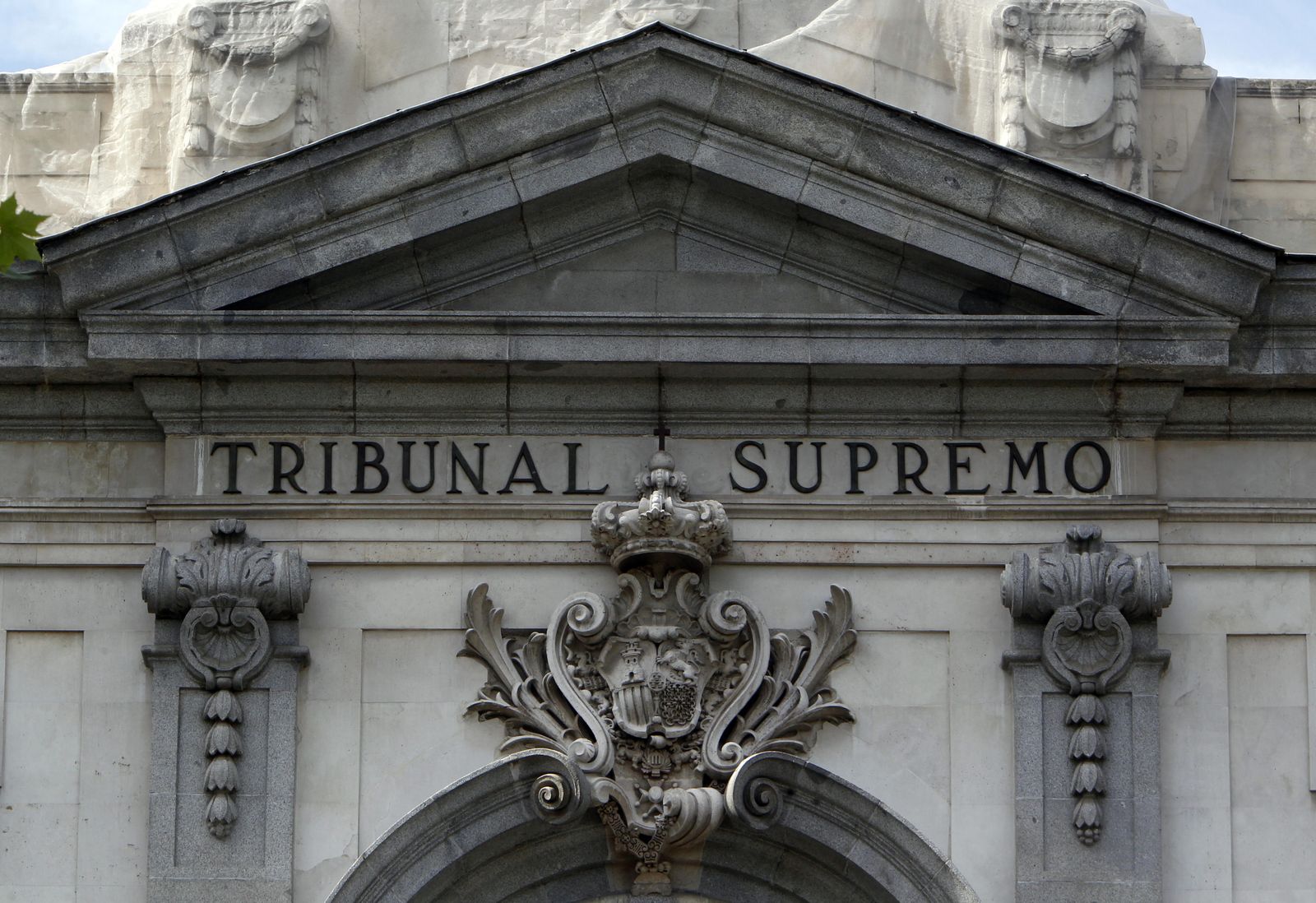 Fachada del Tribunal Supremo.