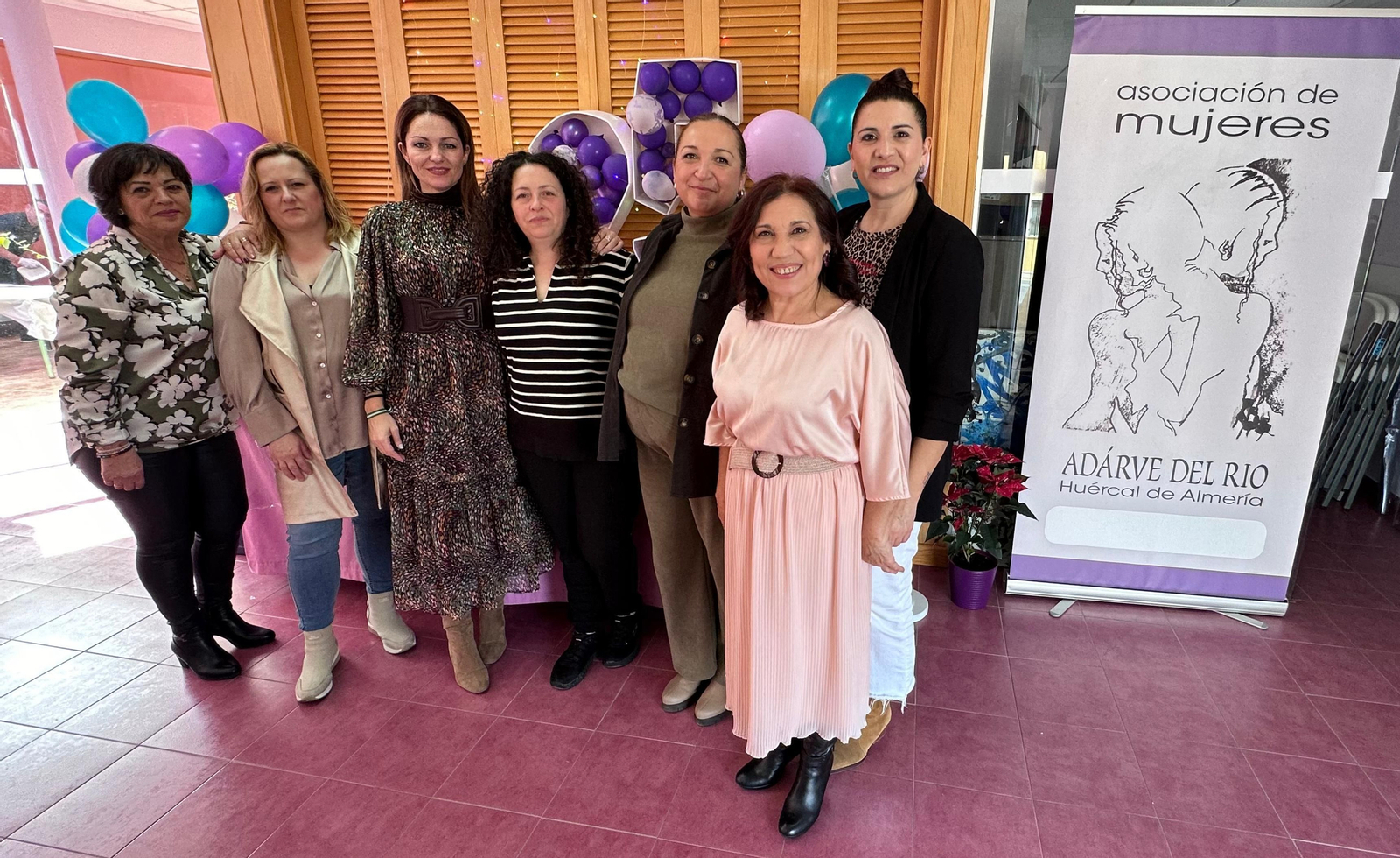 Las integrantes de la asociación.