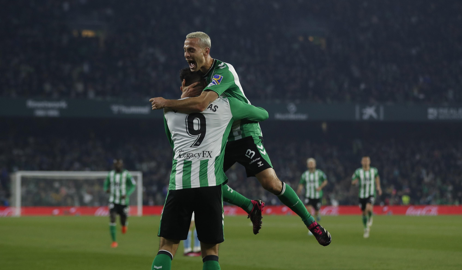 Las imágenes del Betis-Celta
