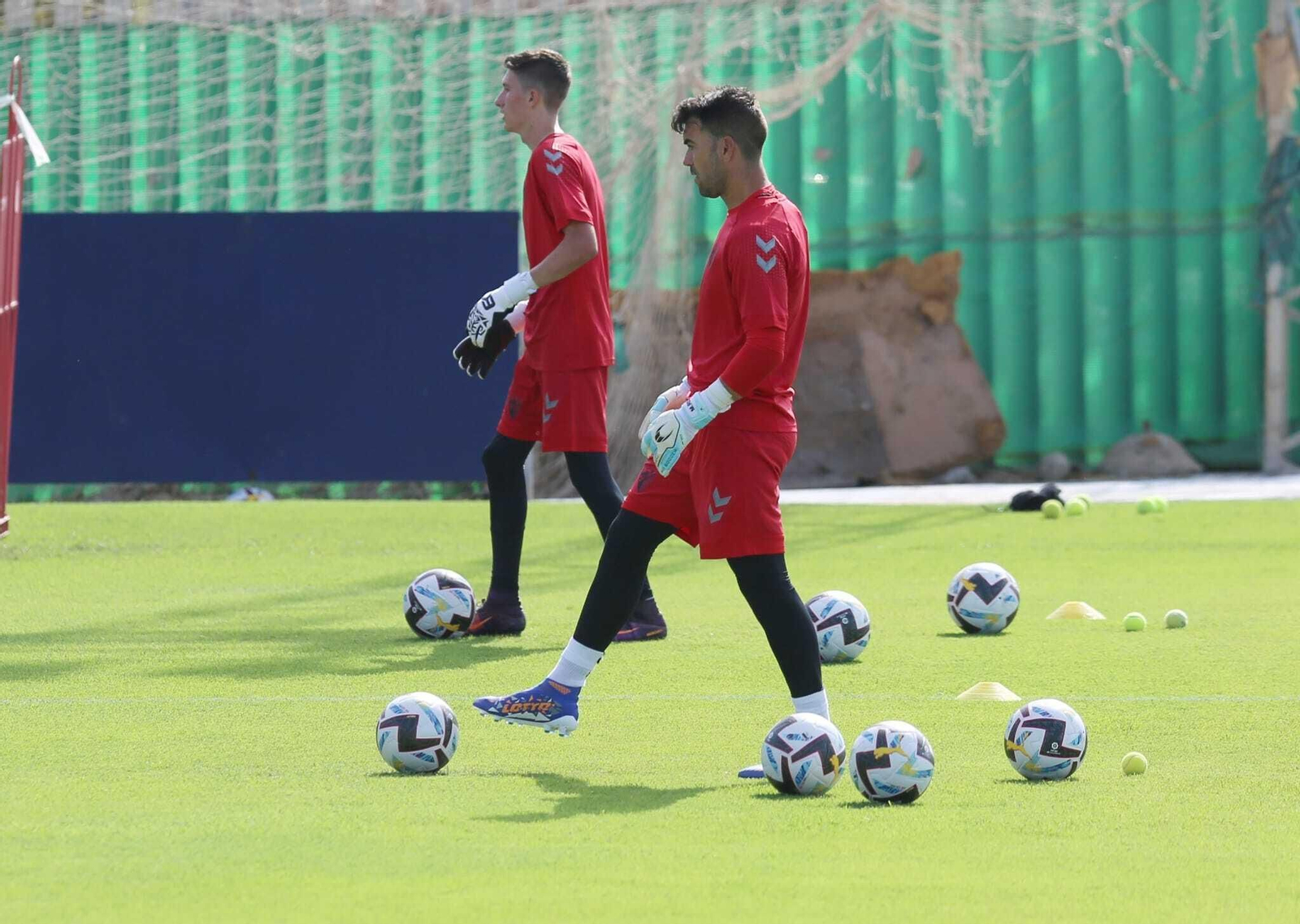 Las fotos del primer día de pretemporada del Málaga CF