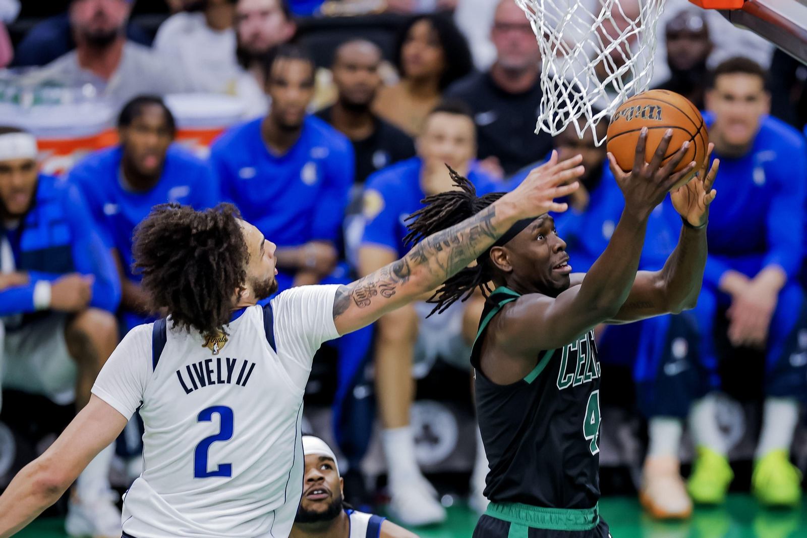 El segundo partido de la final de la NBA Celtics - Mavericks, en imágenes