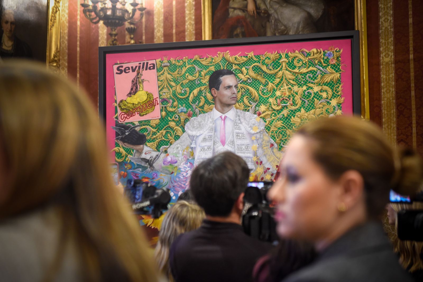 La presentación del cartel de las Fiestas de Primavera de Sevilla 2024, en imágenes