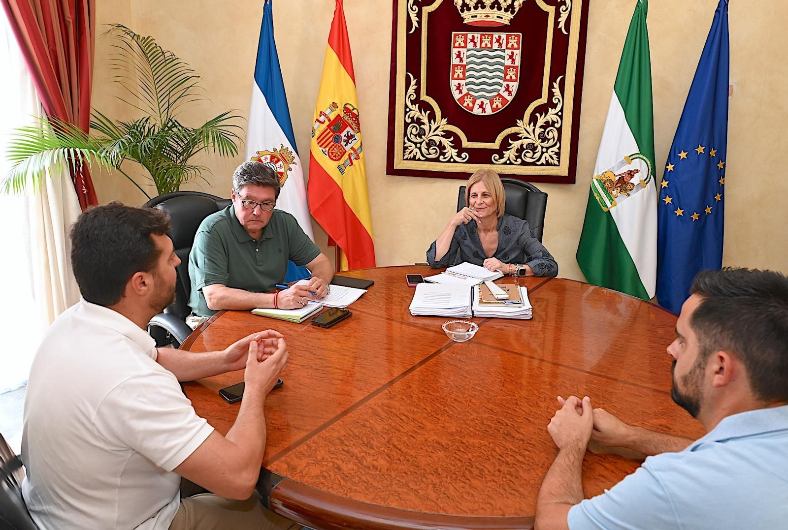 Recepción municipal al Xerez Toyota Nimauto.