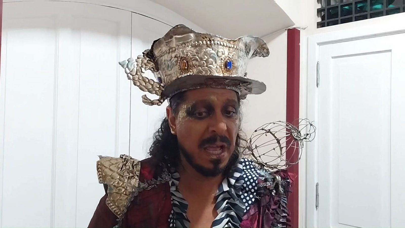 Javi Bohórquez tras la actuación de 'El desguace'