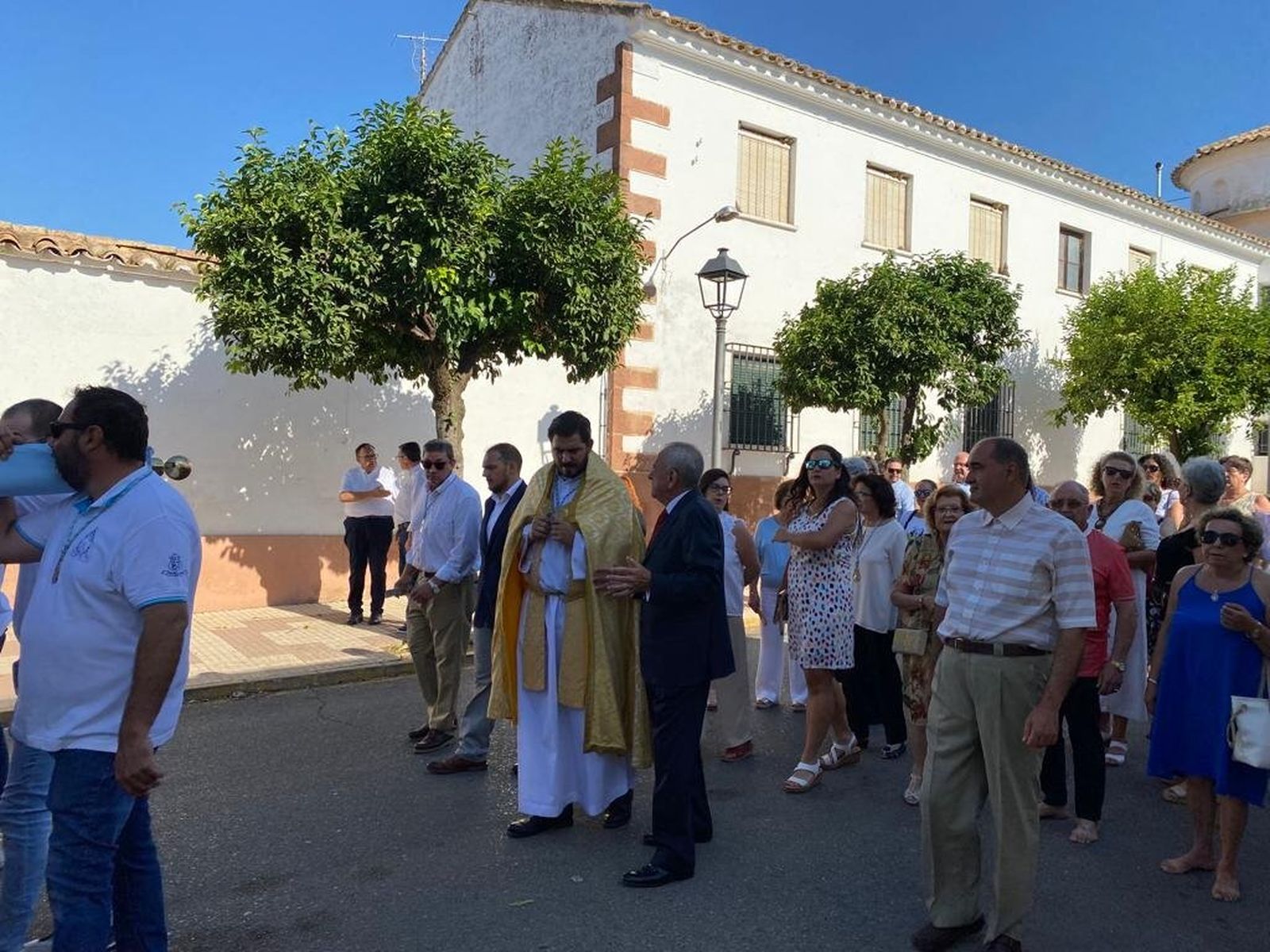 Las fotografías de la procesión de la Virgen del Sol por las calles de Adamuz