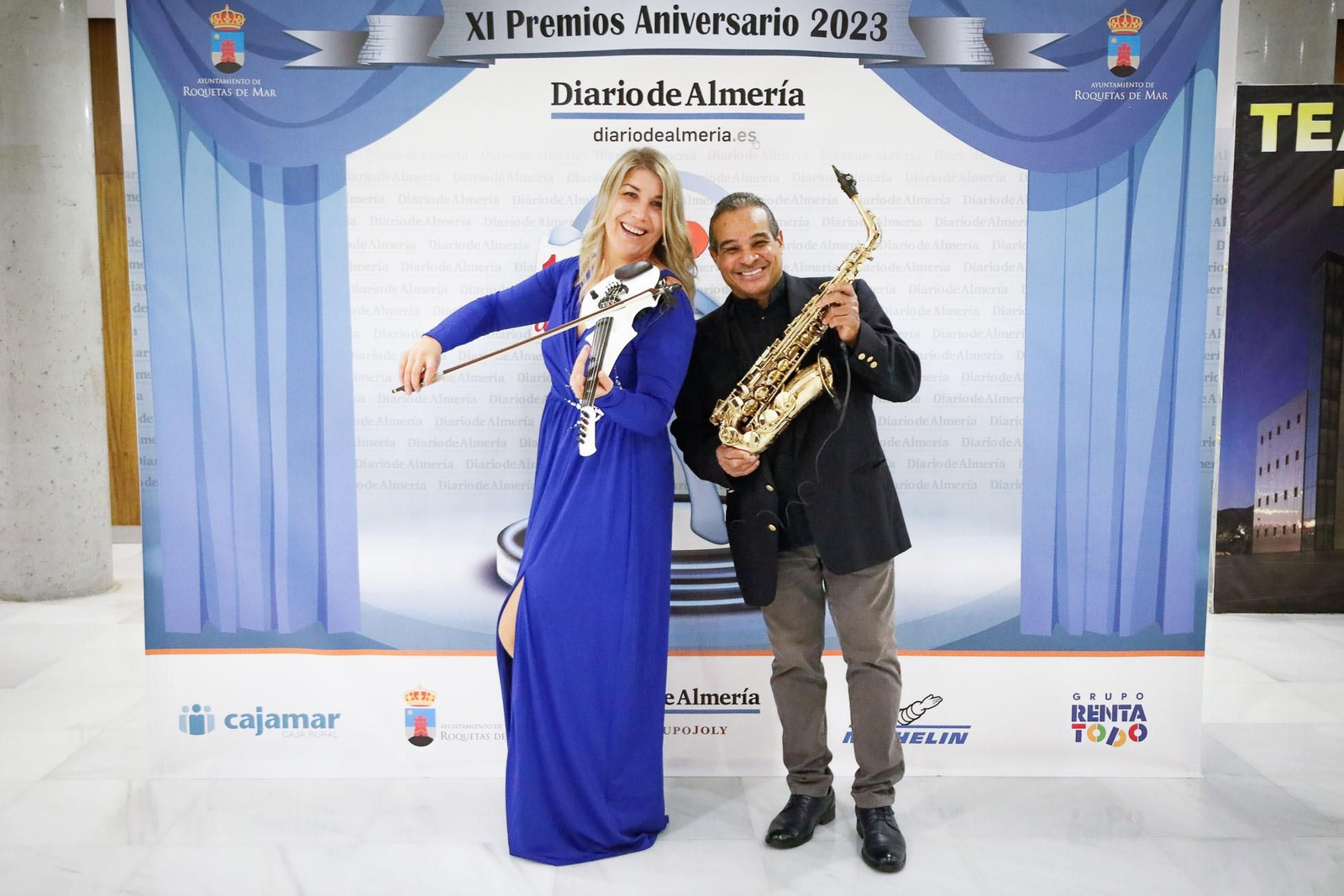 Imágenes de la Gala Aniversario de Diario de Almería, en Roquetas