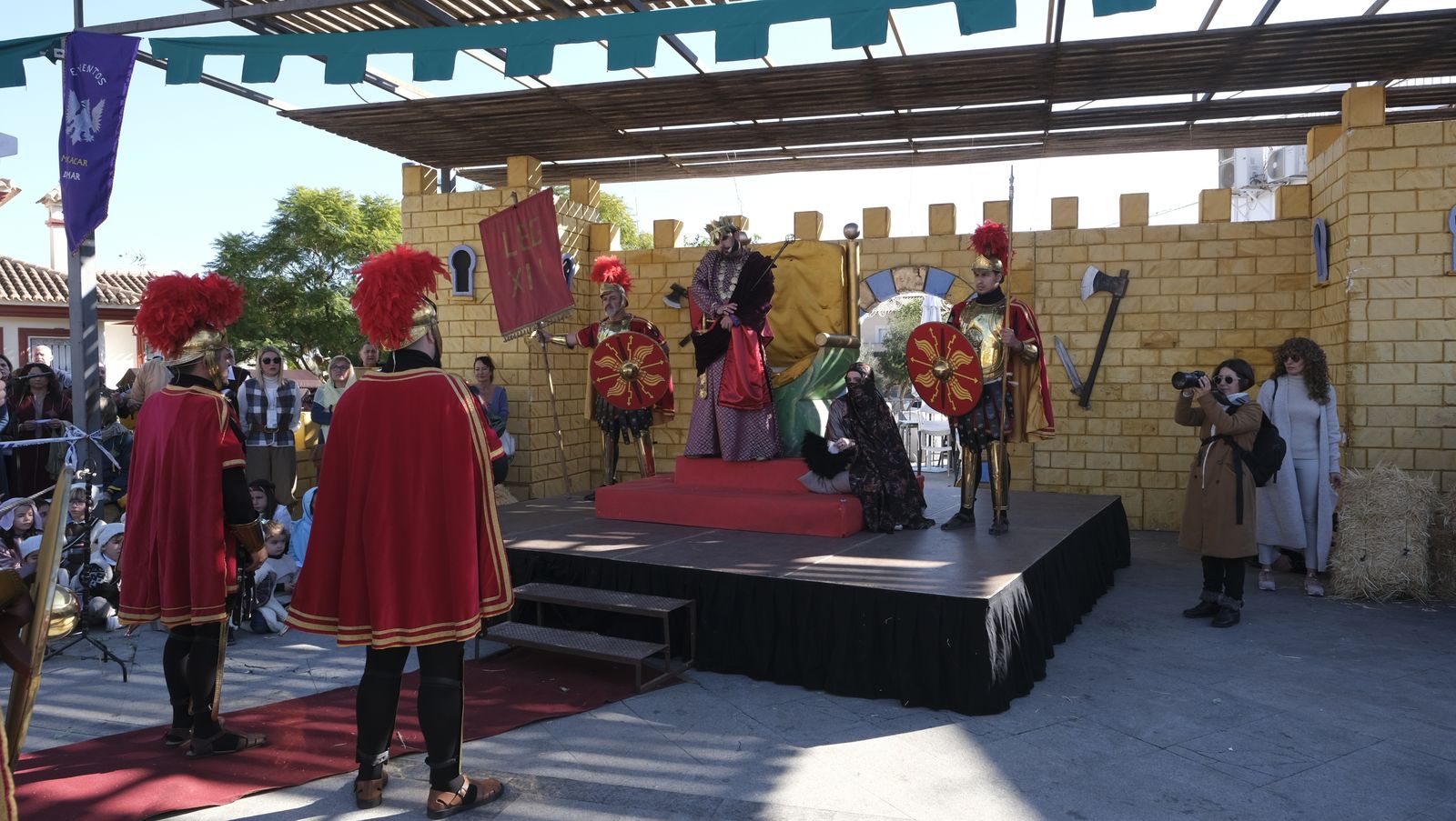Imágenes del Auto Sacramental de los Reyes Magos de Los Gallardos