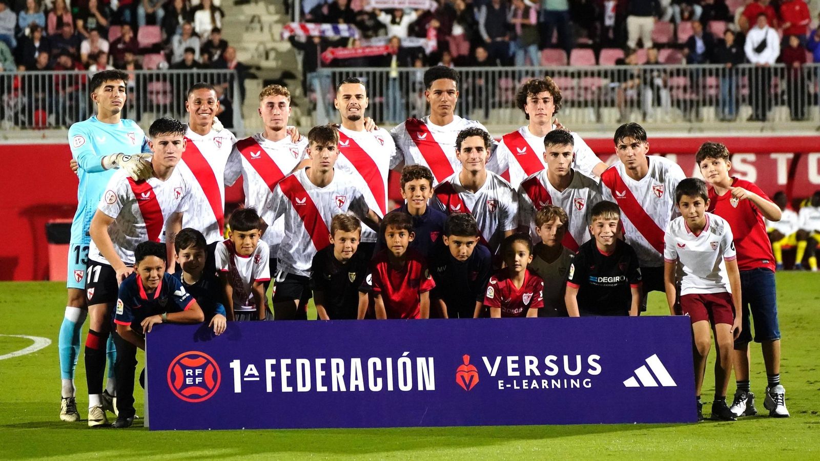 Once inicial del Sevilla Atlético ante el Ceuta.