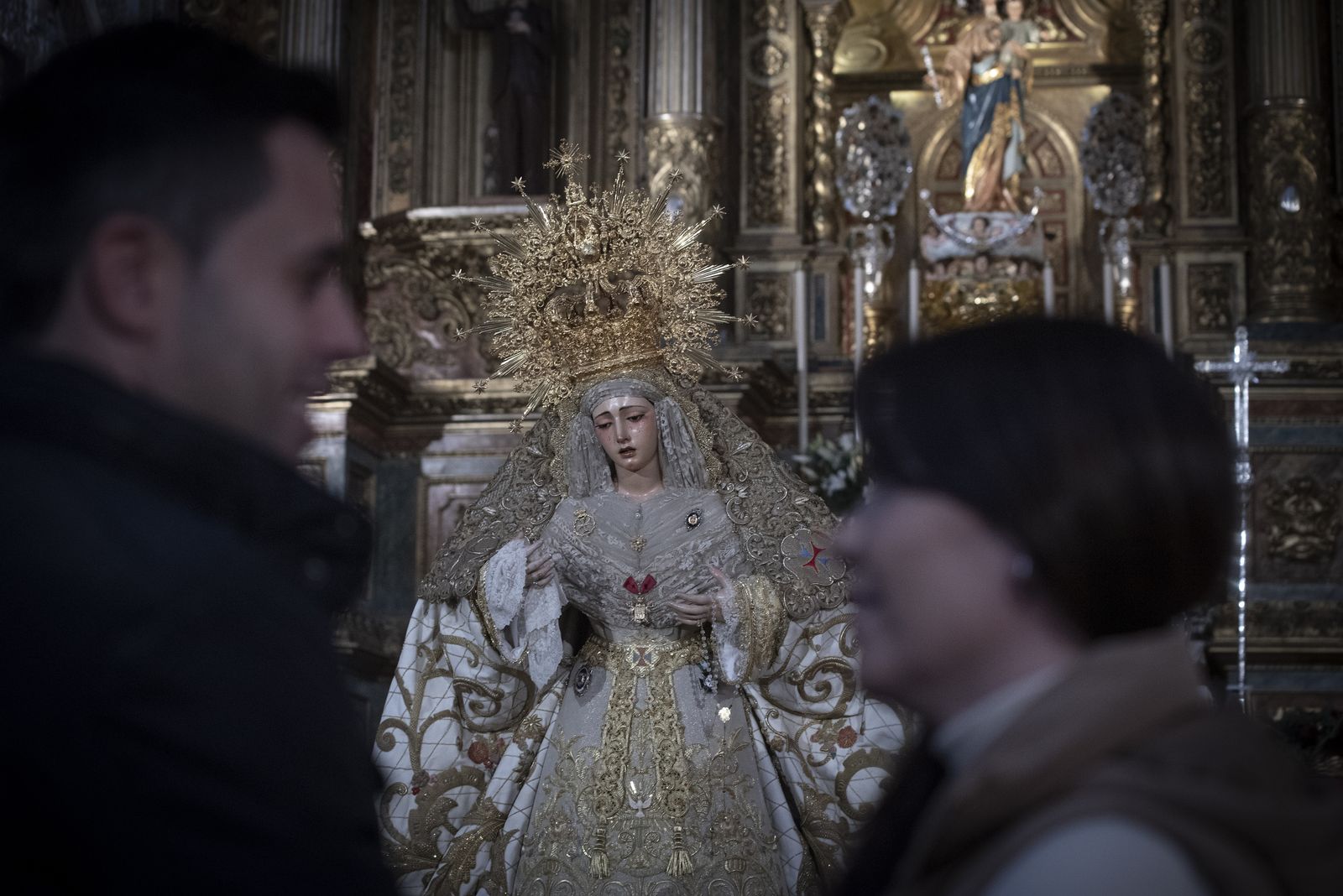 Las imágenes del besamanos de la Trinidad
