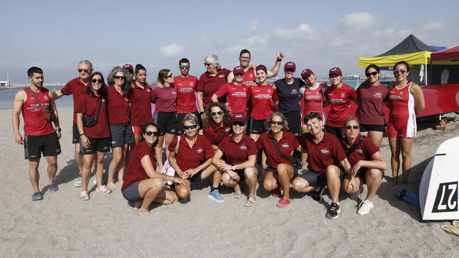 Las fotos de la segunda jornada del Campeonato de España de remo en banco fijo LLaut de La Línea