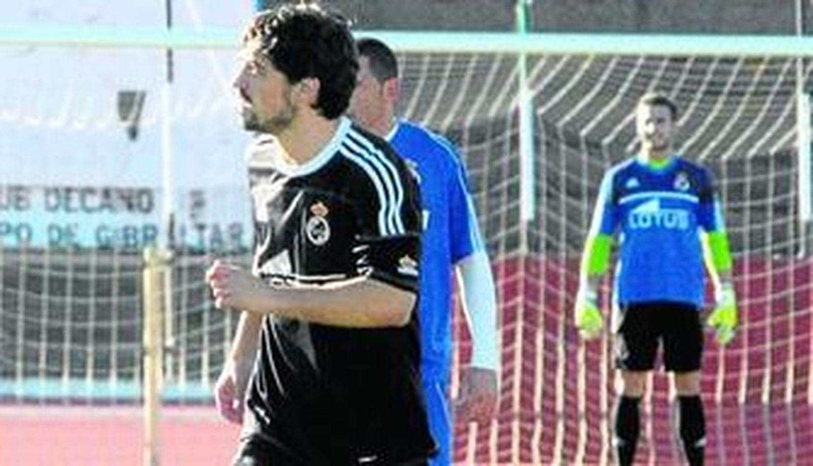 Ramiro, durante un partidillo reciente con la Balona.