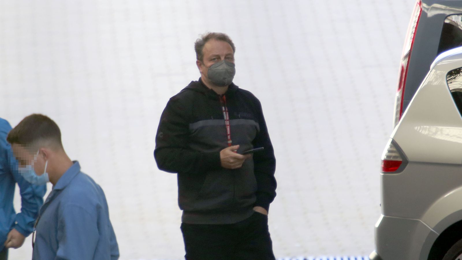 Imágenes de Marc Márquez en urgencias del Hospital HLA Jerez Puerta del Sur