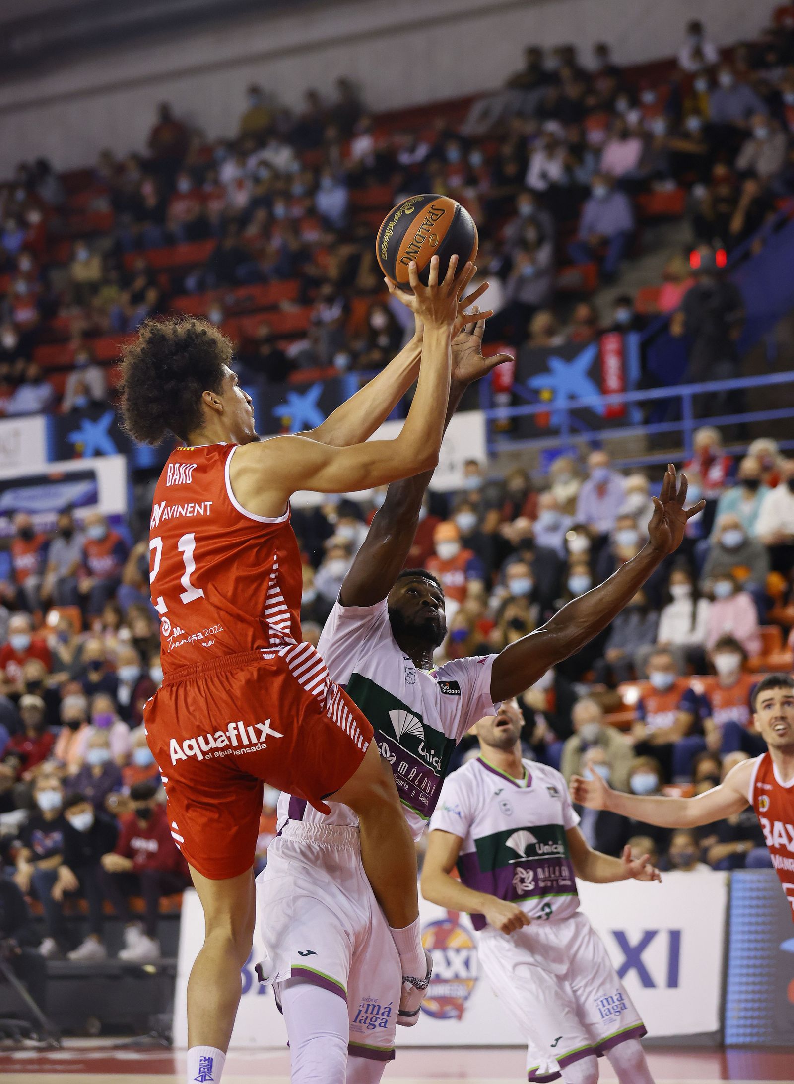 El Baxi Manresa-Unicaja, en fotos