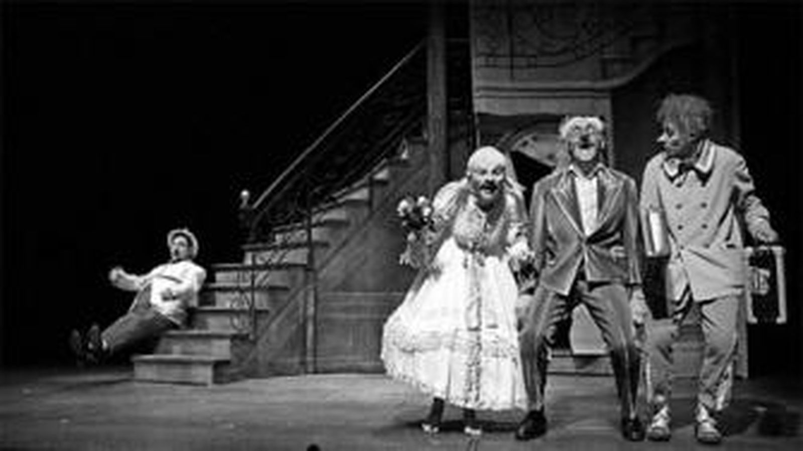 Representación de 'El señor Puntila y su criado Matti', a cargo de Teatro Malandro.