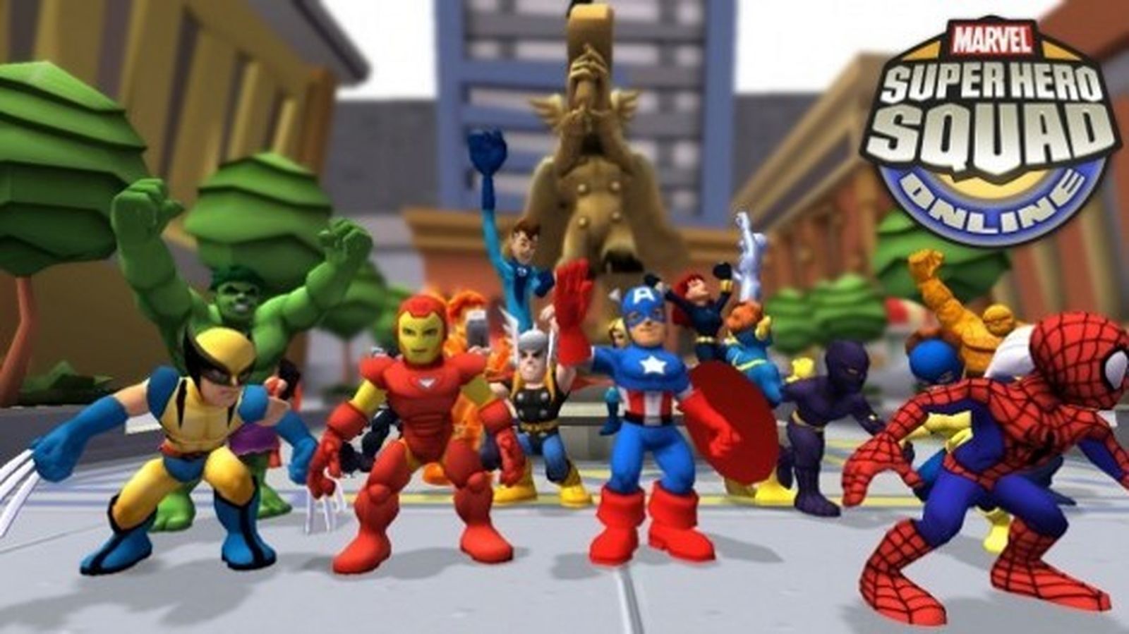 Primer acercamiento a 'Marvel Super Hero Squad Online'