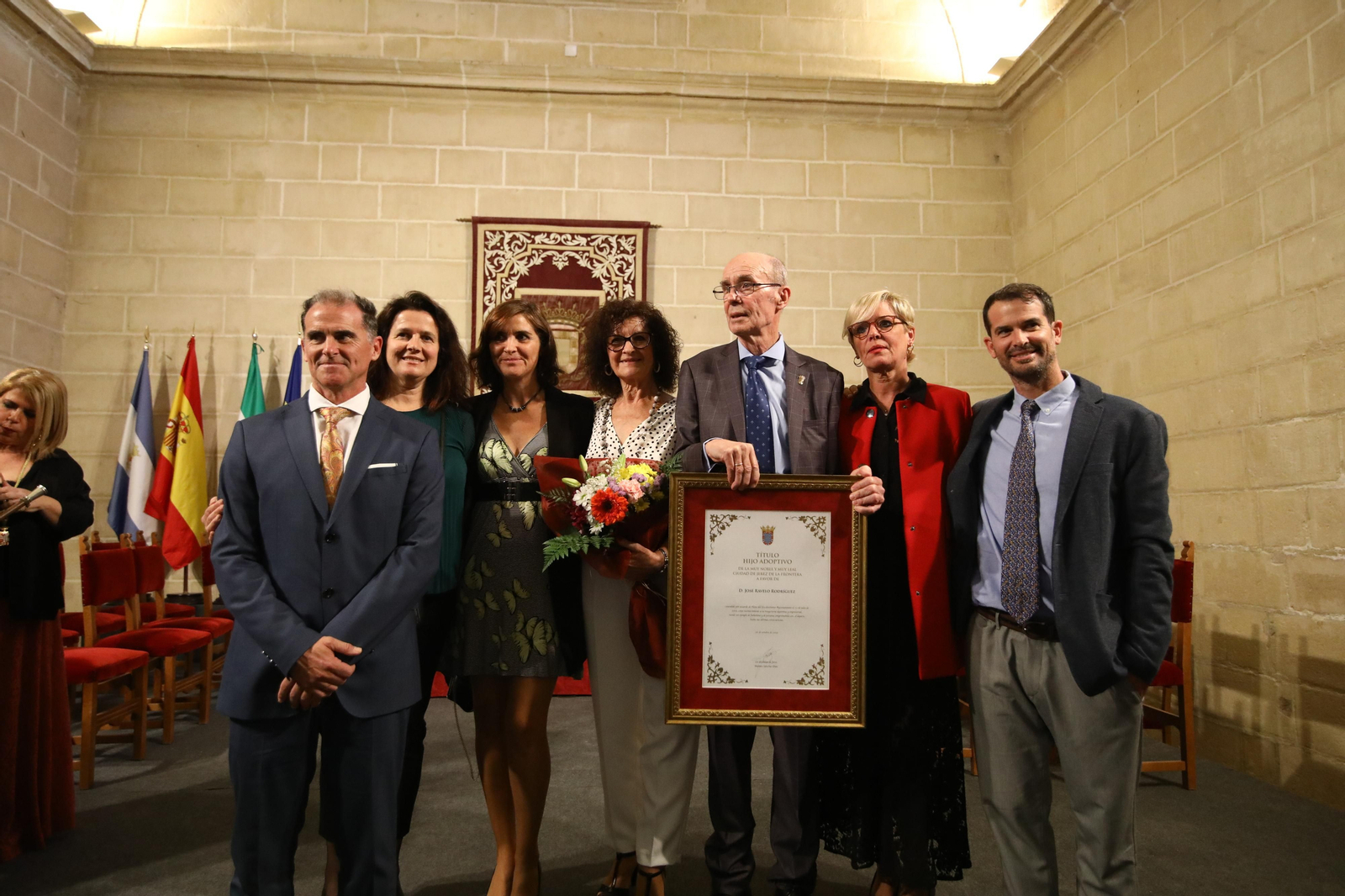 Pepe Ravelo Hijo Adoptivo de Jerez