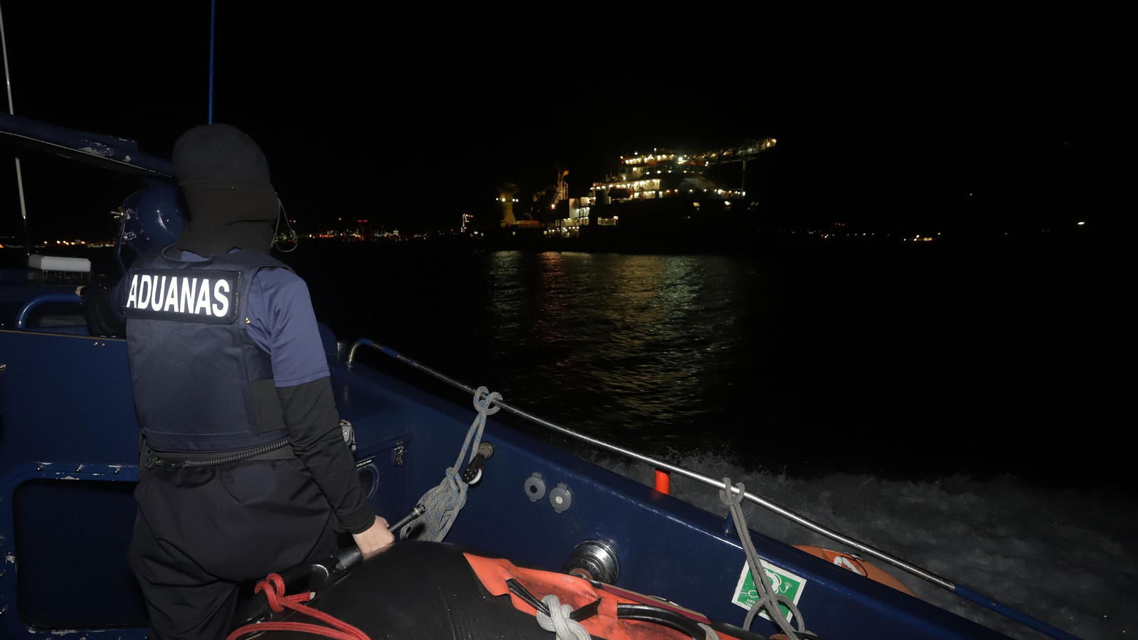 Patrulla en el Águila 2 de Vigilancia Aduanera