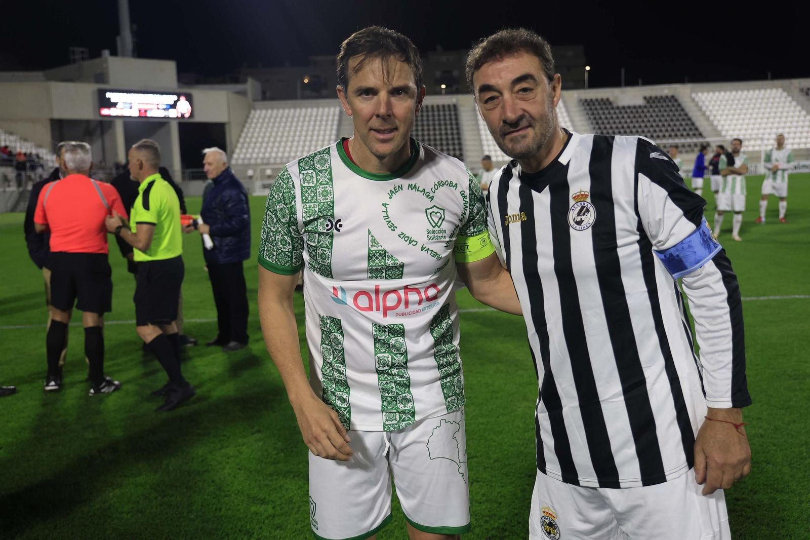 Las fotos del homenaje al ex jugador de la Balona Edu Mena en La Línea