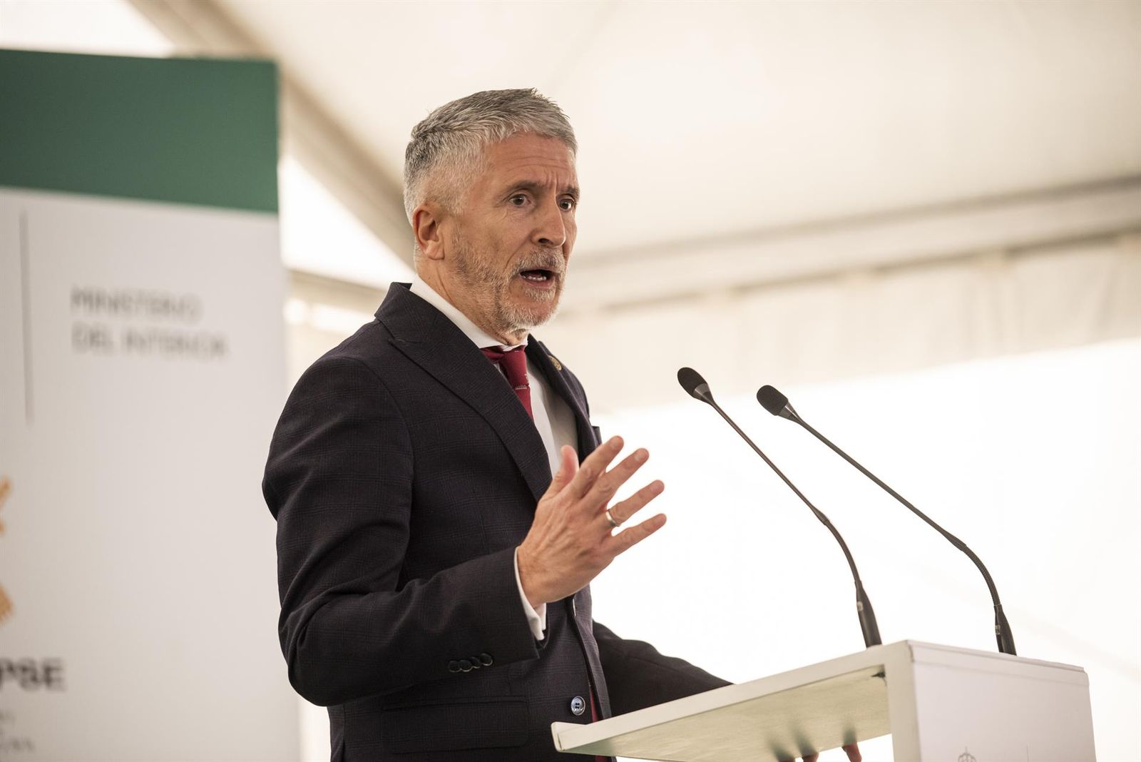 Fernando Grande-Marlaska, el ministro del Interior, en una fotografía de archivo.