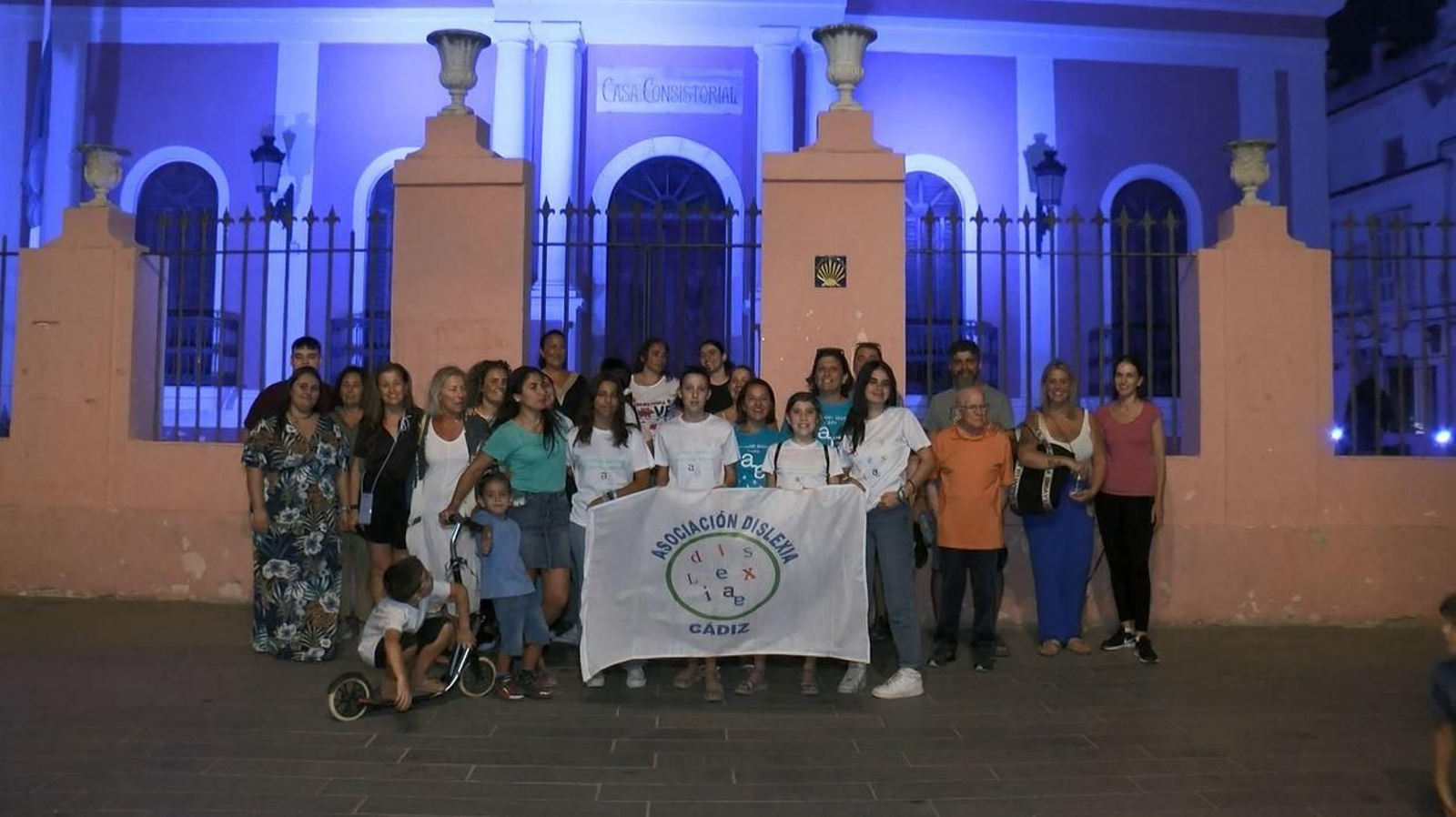 Concentración en Puerto Real para hacer visible la dislexia