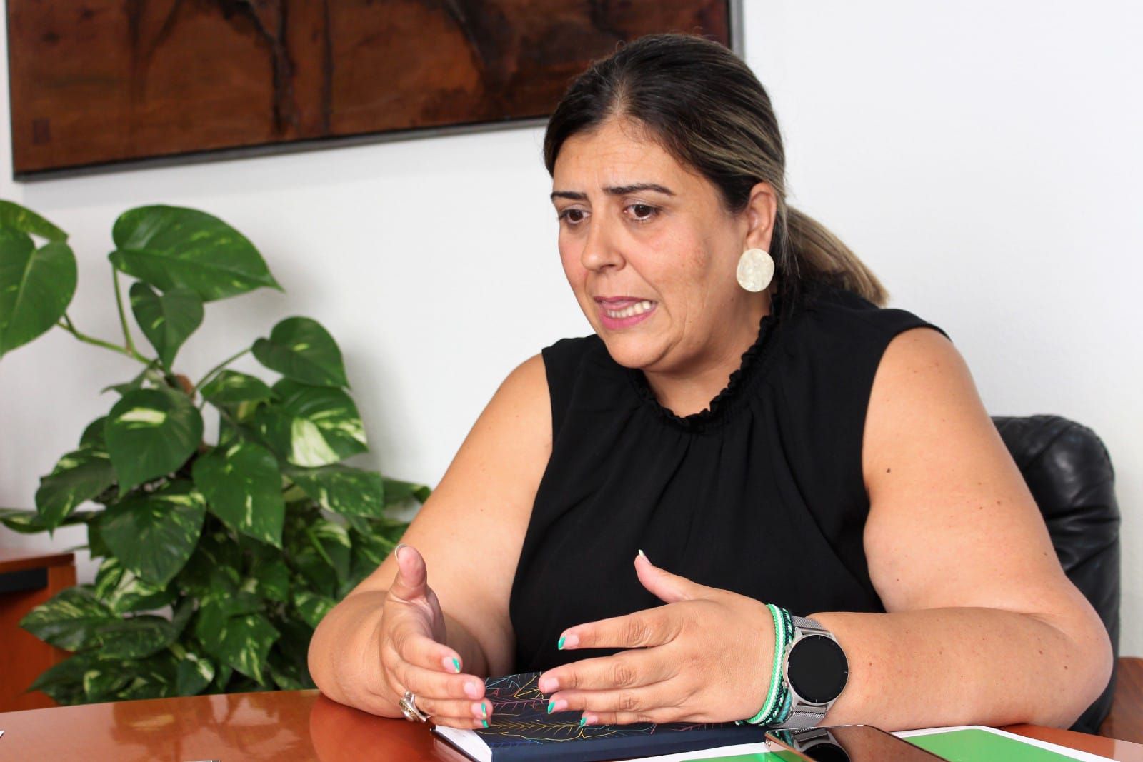 Inmaculada Sánchez, alcaldesa de Conil.