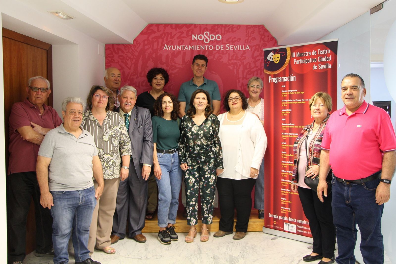 Presentación de la III Muestra de Teatro Participativo.