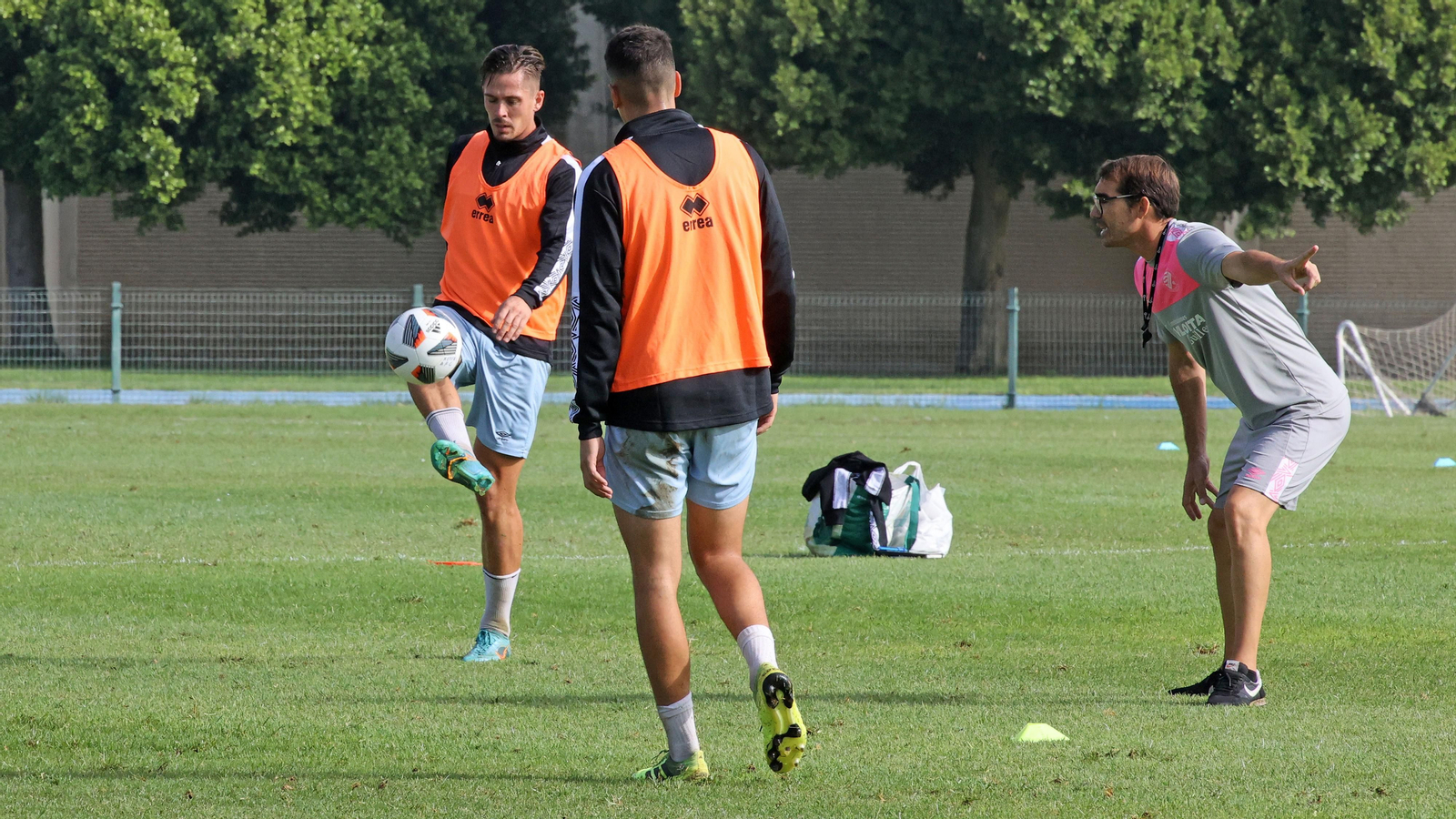 Entrenamiento del Xerez DFC en el 'Pepe Ravelo'