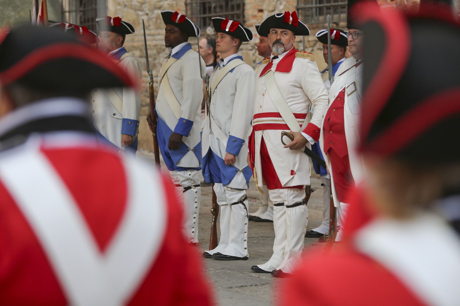 Las fotos del desfile en Málaga en recuerdo a Bernardo de Gálvez