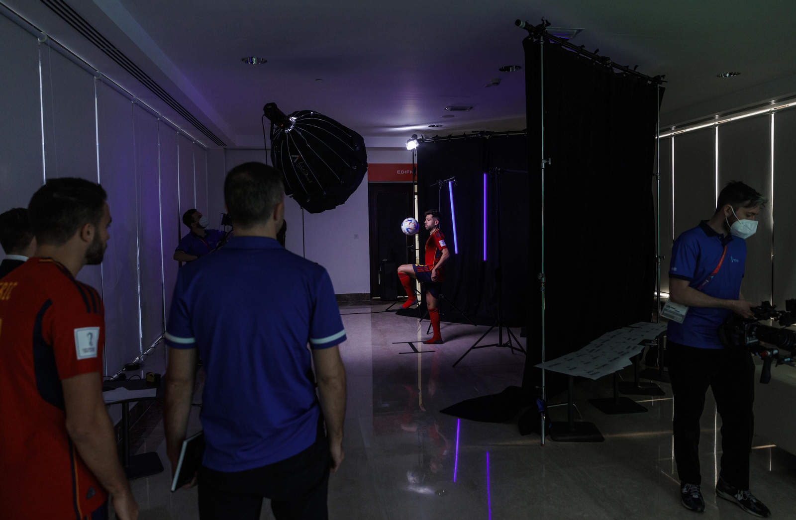 Las imágenes del día de la selección española en el Mundial de Qatar