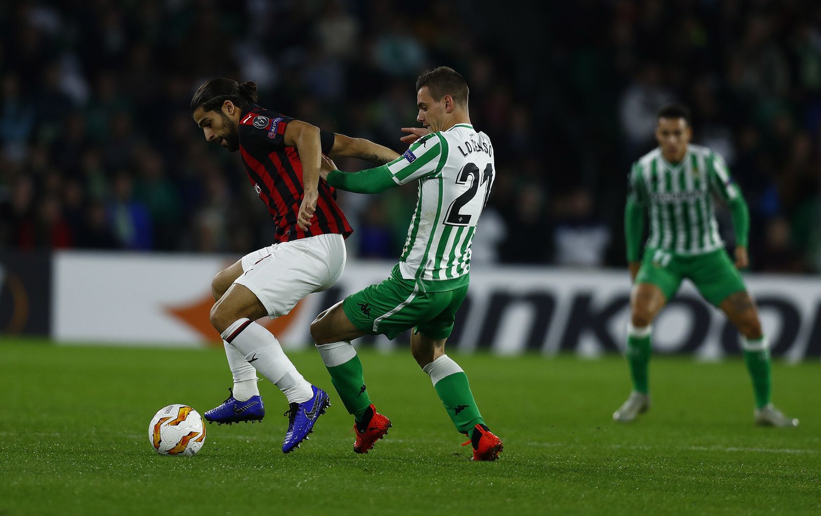 El Betis-Milan, en imágenes