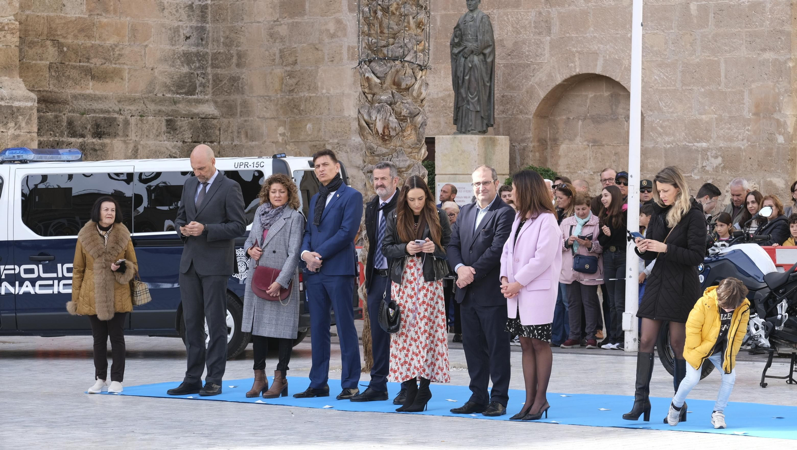 Imágenes del acto del 200 aniversario de la Policía Nacional, en Almería
