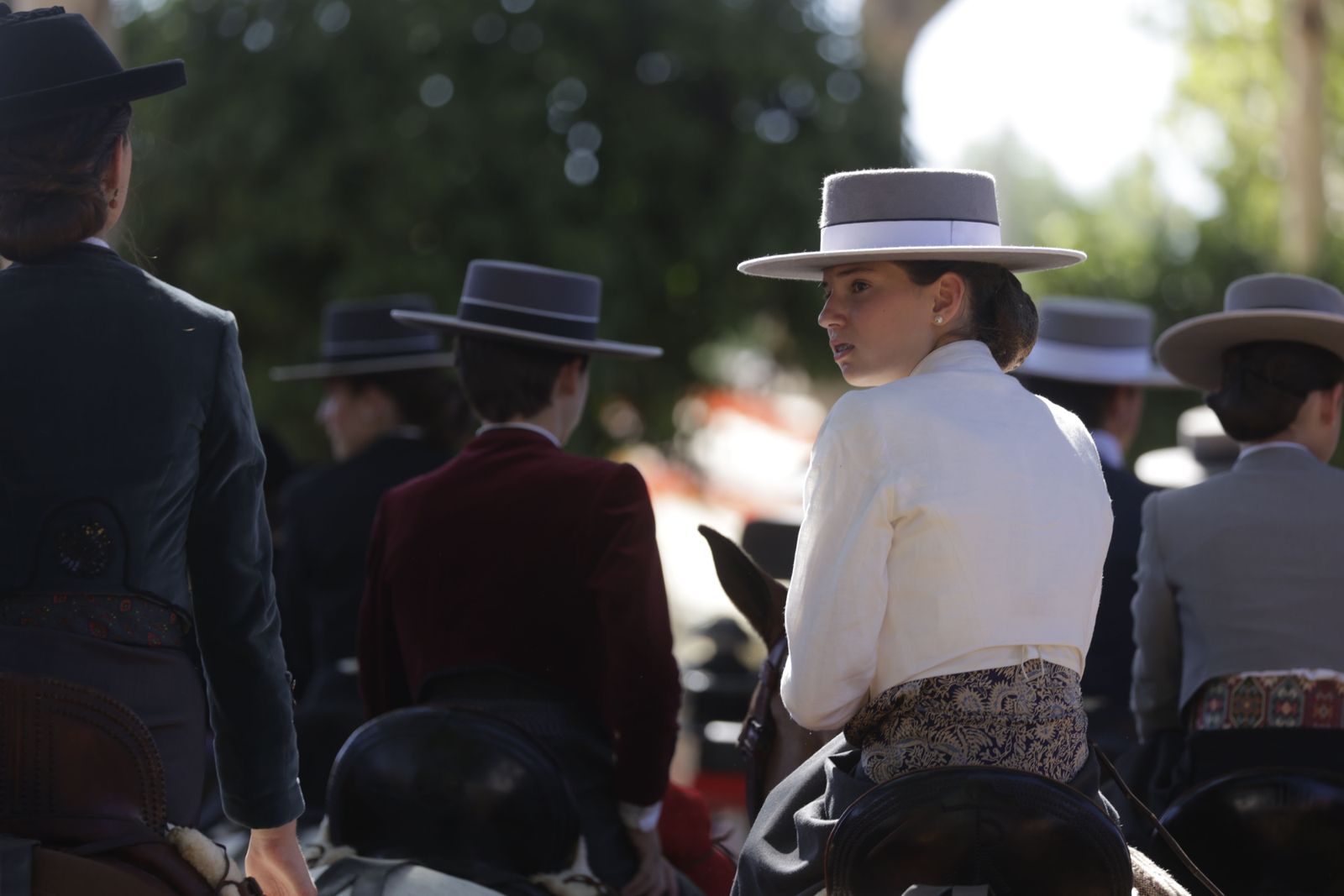 Imágenes de ambiente en la Feria de Sevilla