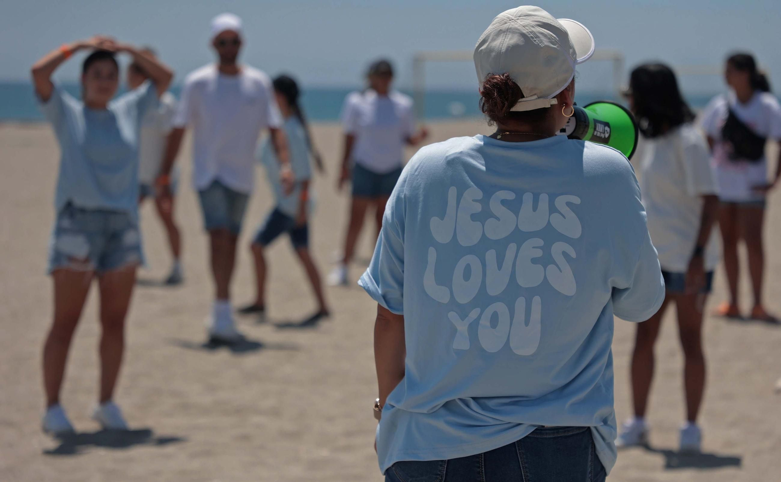 Fotos del festival evangélcio de la juventud en La Línea