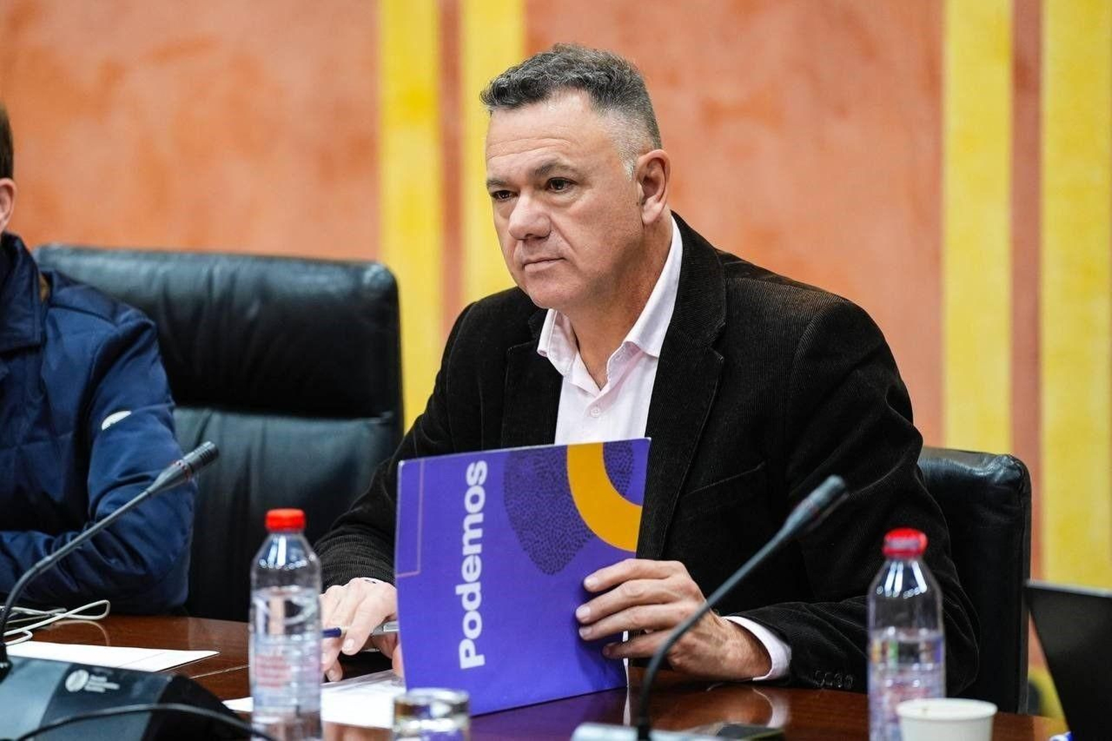 El parlamentario andaluz Juan Antonio Delgado, en una imagen de archivo.