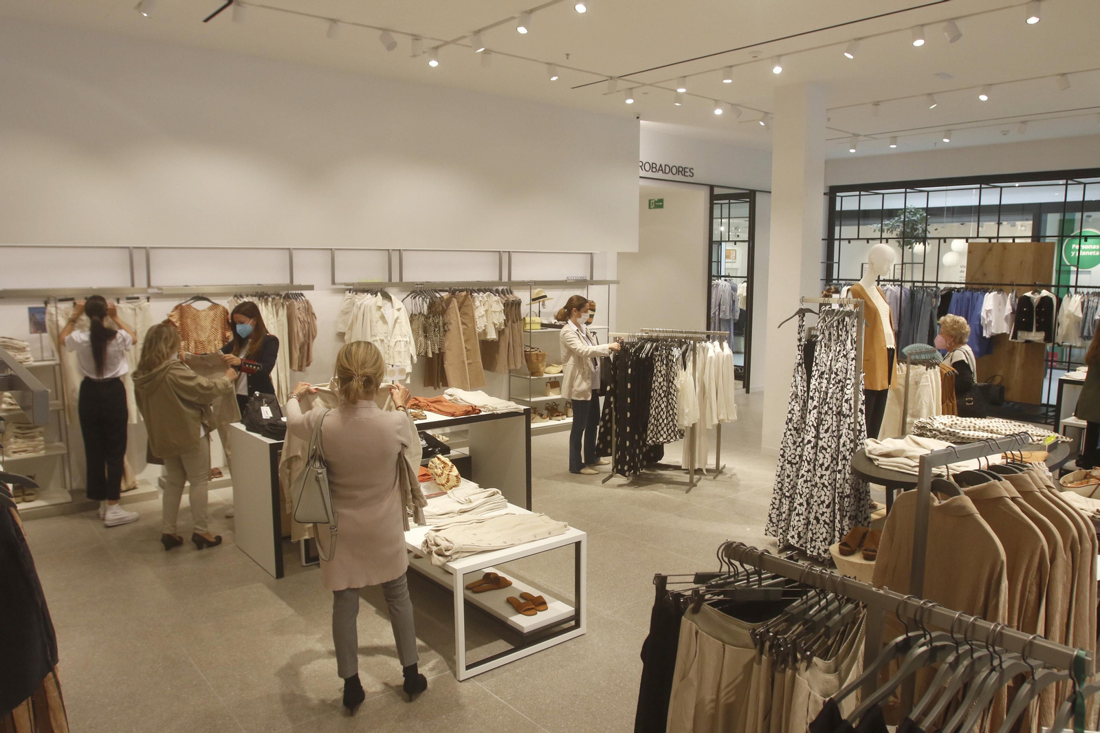 La inauguración de la nueva tienda de Mango en Córdoba, en imágenes