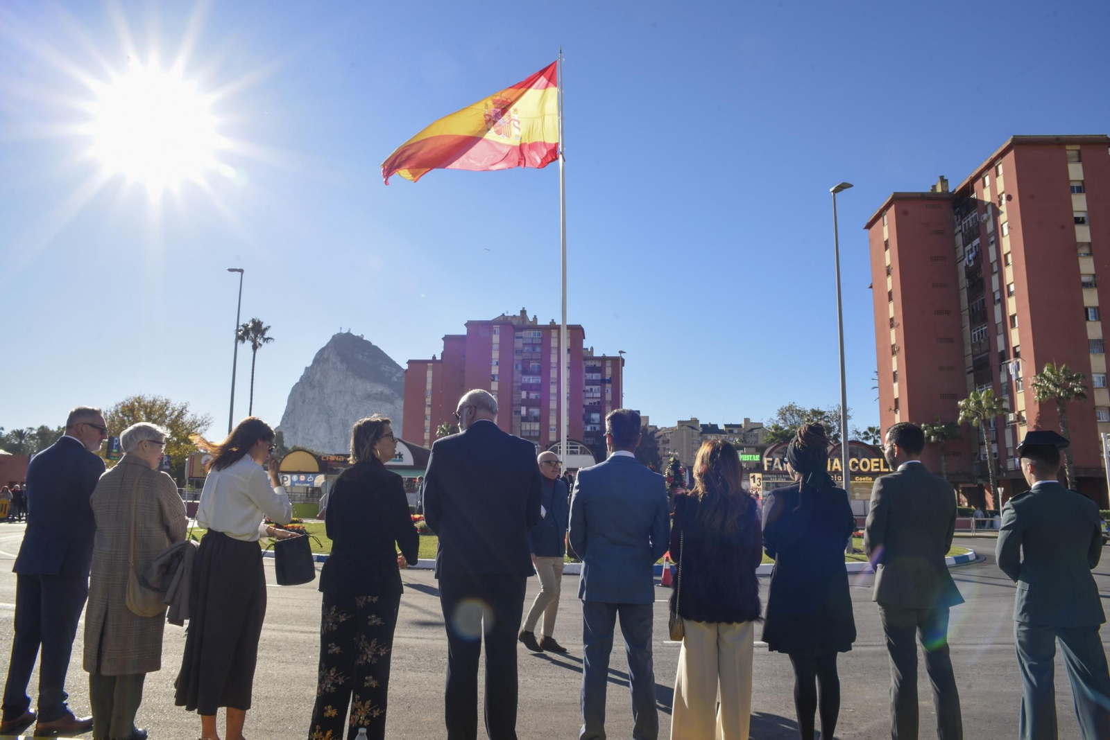 Fotos de la celebración del Día de la Constitución en La Línea