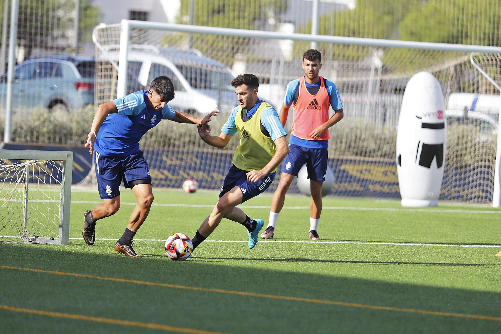 Imágenes del entrenamiento del Recreativo de Huelva