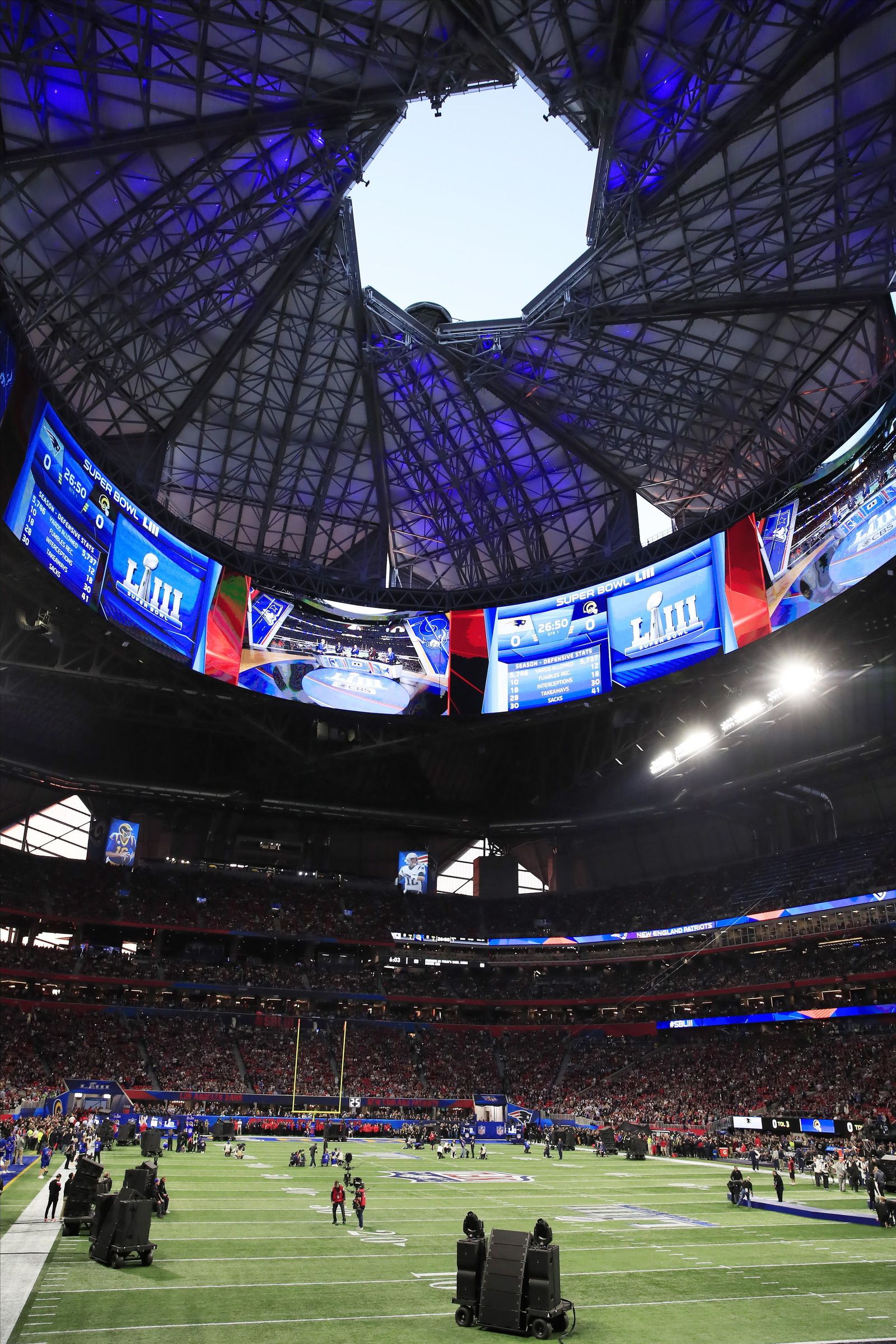 Las imágenes de la final de la Super Bowl